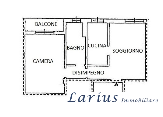 1 Bed, ApartmentFor Sale, Como, Lombardia