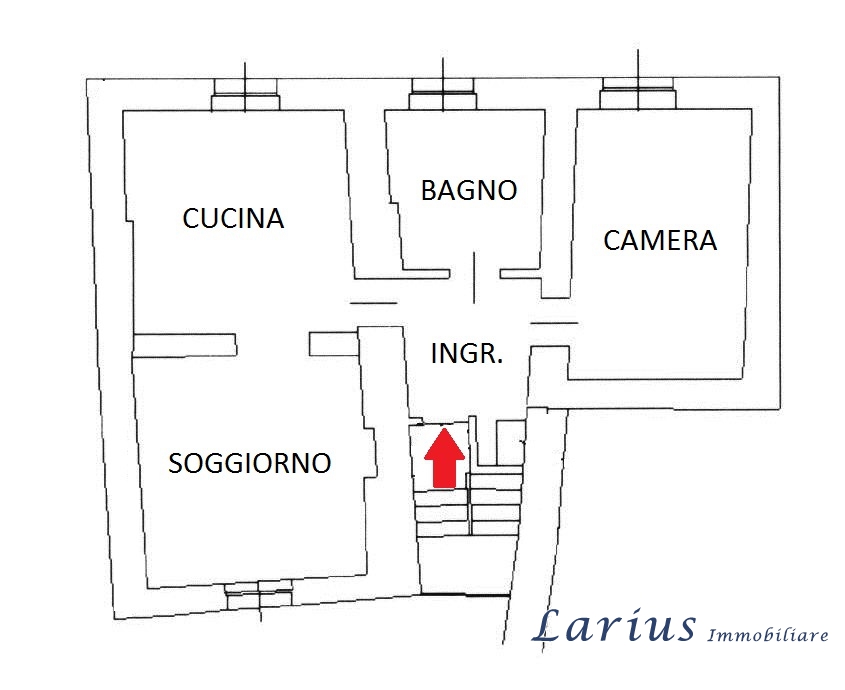 1 Bed, ApartmentFor Sale, Como, Lombardia