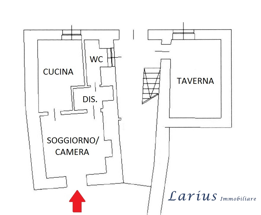 1 Bed, ApartmentFor Sale, Como, Lombardia