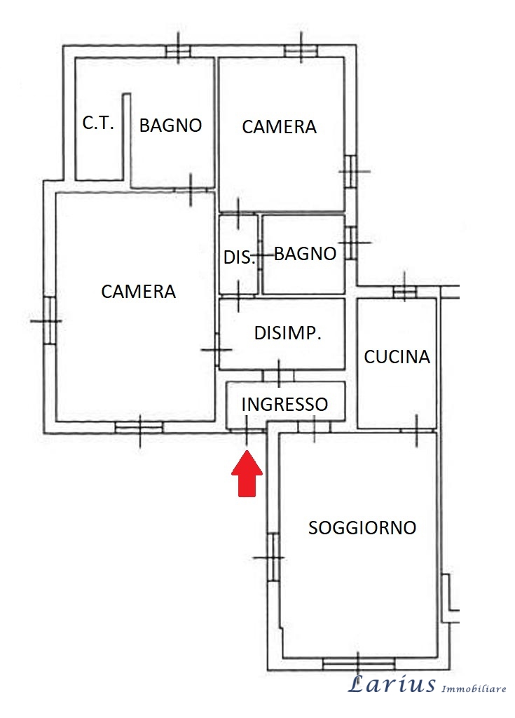 2 Bed, ApartmentFor Sale, Como, Lombardia