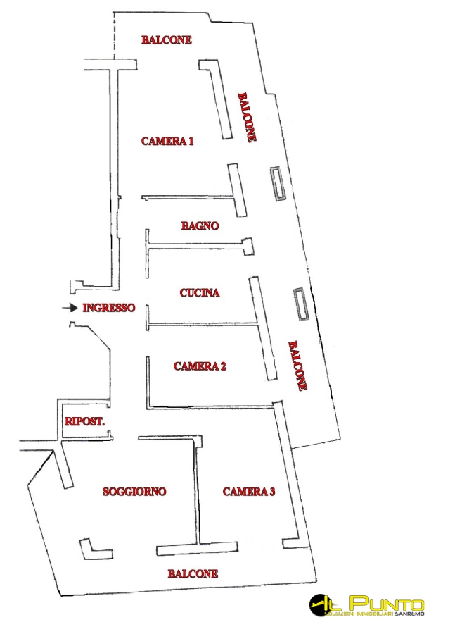 4 Bed, ApartmentFor Sale, Imperia, Liguria