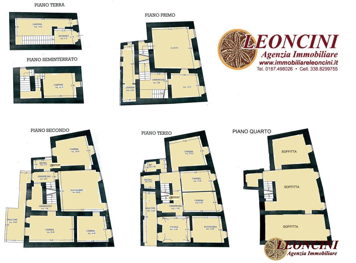 7 Bed, HouseFor Sale, Bagnone, Toscana