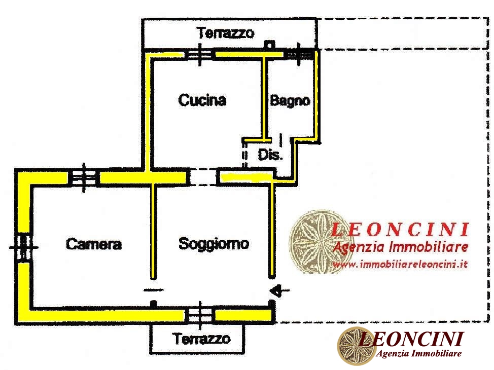 1 Bed, ApartmentFor Sale, Bagnone, Toscana