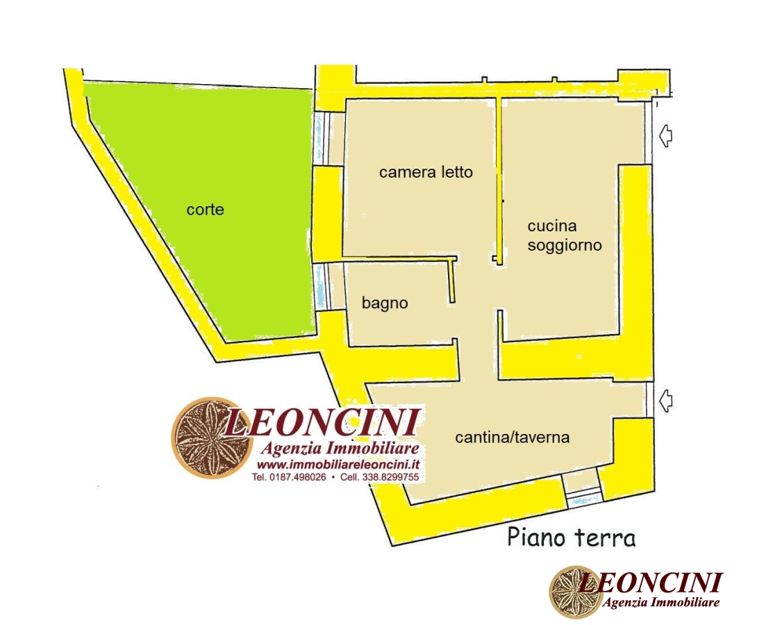 1 Bed, ApartmentFor Sale, Bagnone, Toscana