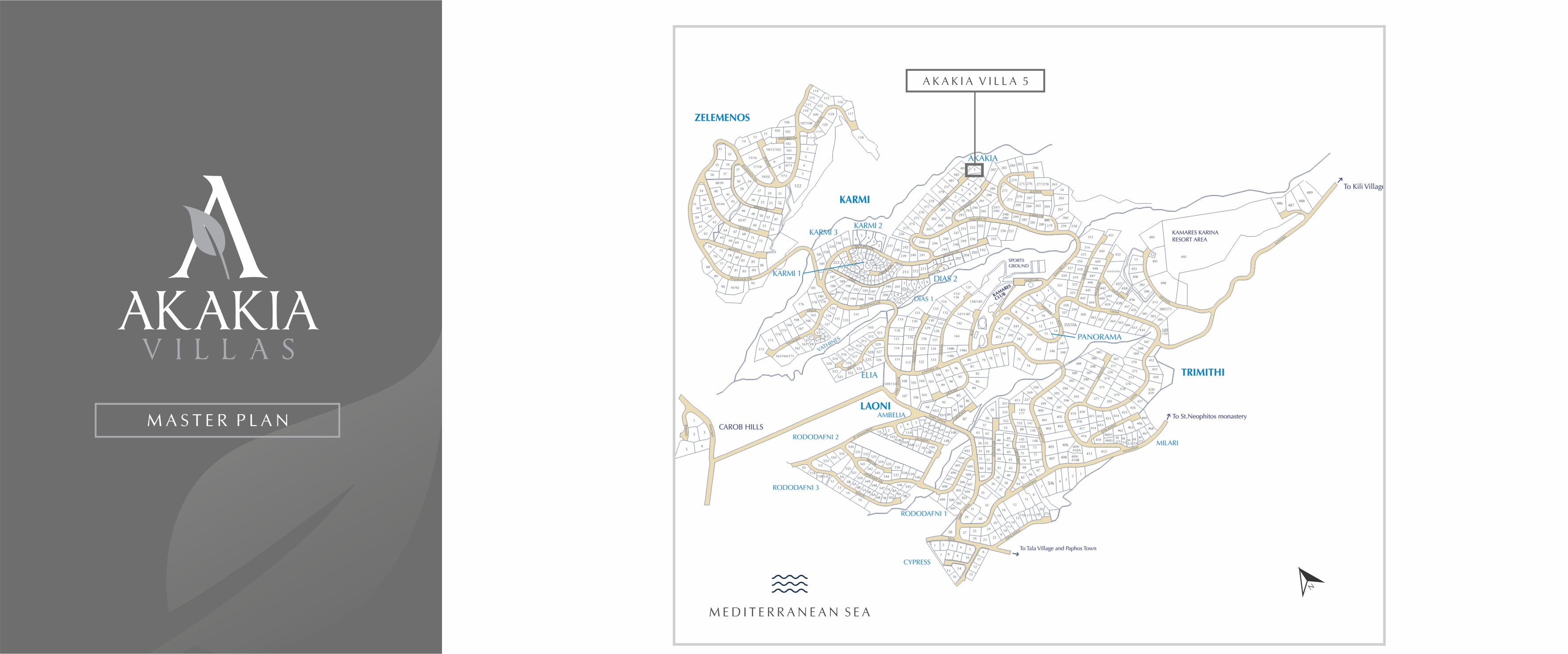 4 Bed, 3 Bath, HouseFor Sale, Kamares Village, Paphos