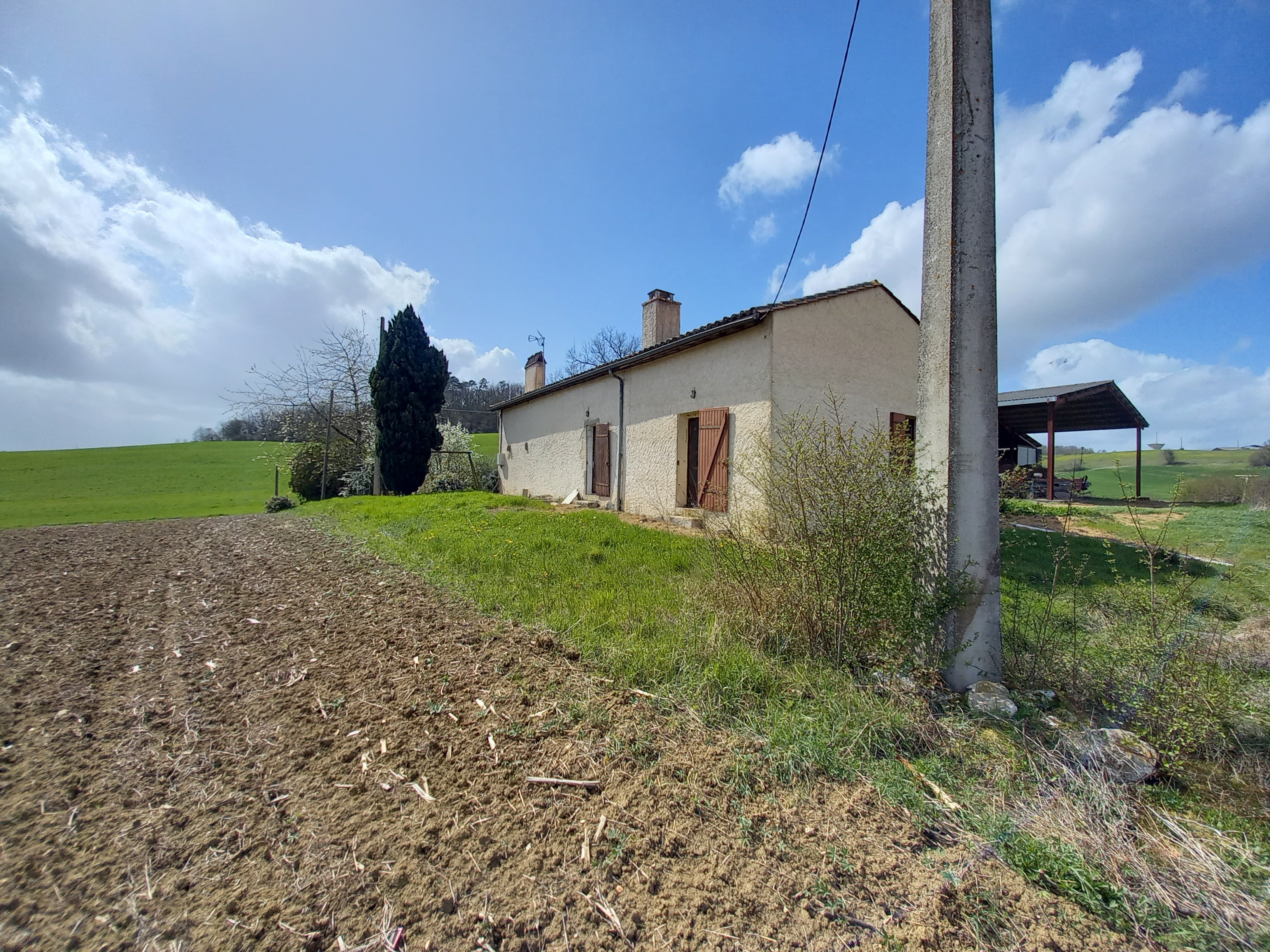 3 Bed, 1 Bath, HouseFor Sale, Beaugas, Lot-et-Garonne, Aquitaine, 47290