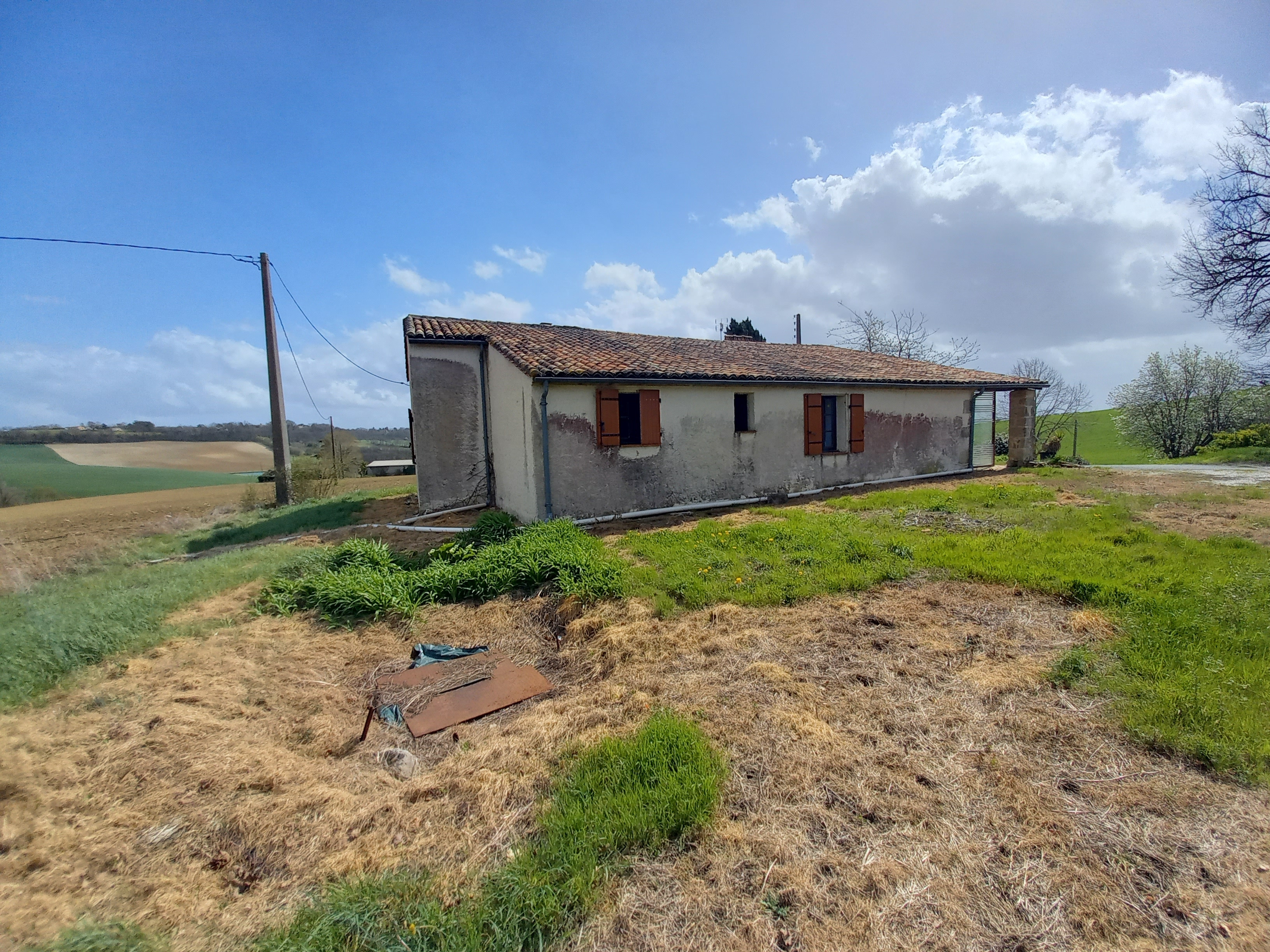 3 Bed, 1 Bath, HouseFor Sale, Beaugas, Lot-et-Garonne, Aquitaine, 47290