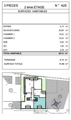 2 Bed, 1 Bath, ApartmentFor Sale, Nice, Alpes-Maritimes