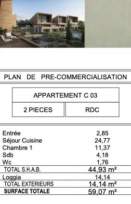 1 Bed, 1 Bath, ApartmentFor Sale, Châteauneuf-Grasse, Alpes-Maritimes