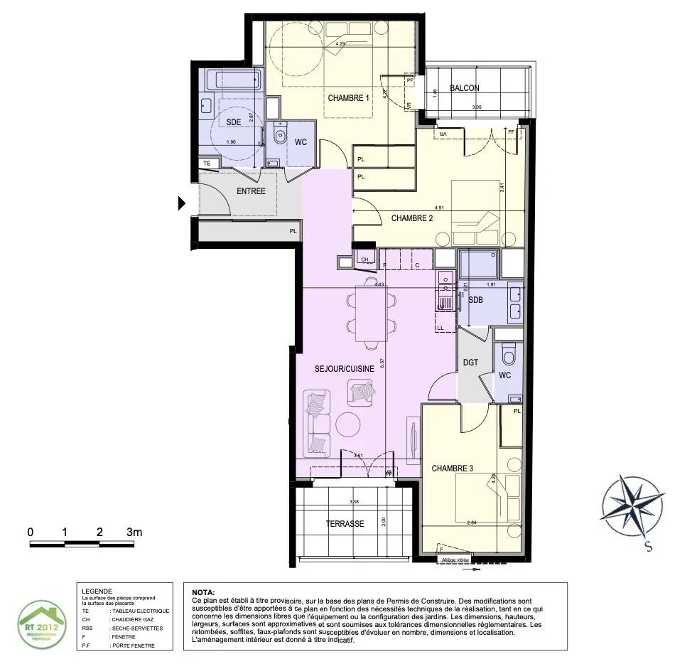 2 Bed, 1 Bath, ApartmentFor Sale, Nice, Alpes-Maritimes