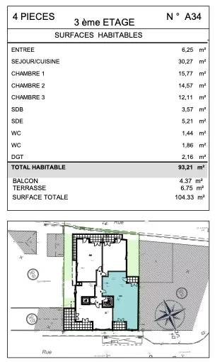 2 Bed, 1 Bath, ApartmentFor Sale, Nice, Alpes-Maritimes