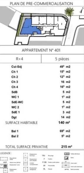 4 Bed, 3 Bath, ApartmentFor Sale, Nice, Alpes-Maritimes