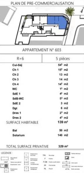 4 Bed, 3 Bath, ApartmentFor Sale, Nice, Alpes-Maritimes