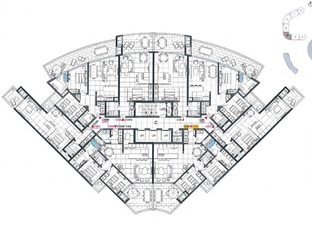 2 Bed, ApartmentFor Sale, The Shoreline at Smart City, Malta