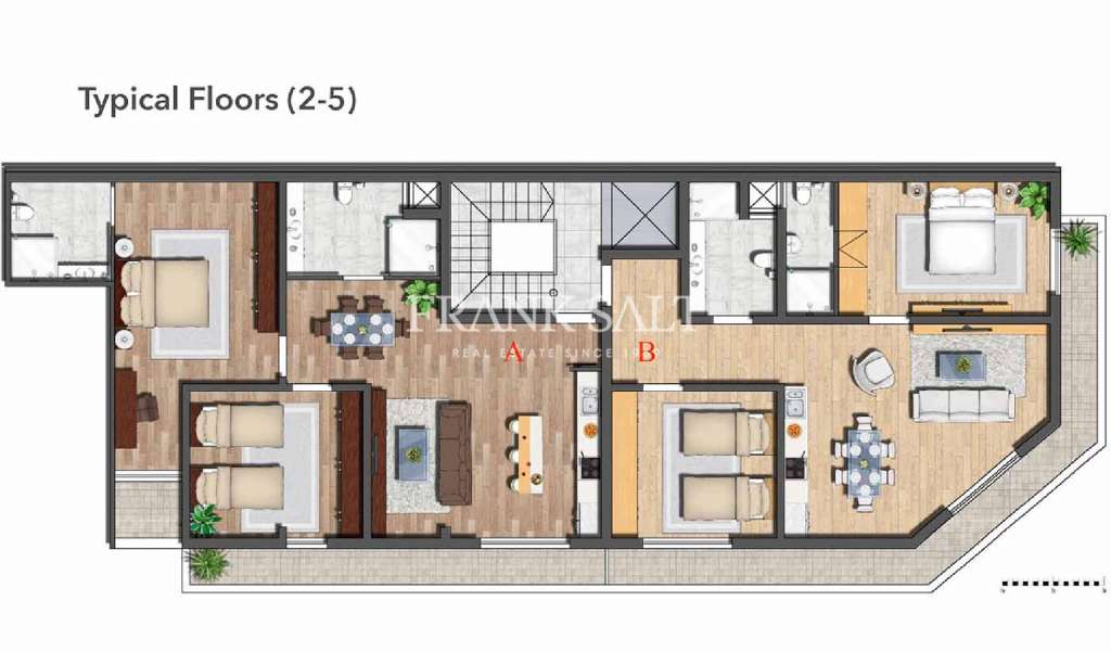 2 Bed, ApartmentFor Sale, Gzira, Malta 2 Bed, ApartmentFor Sale, Gzira, Malta