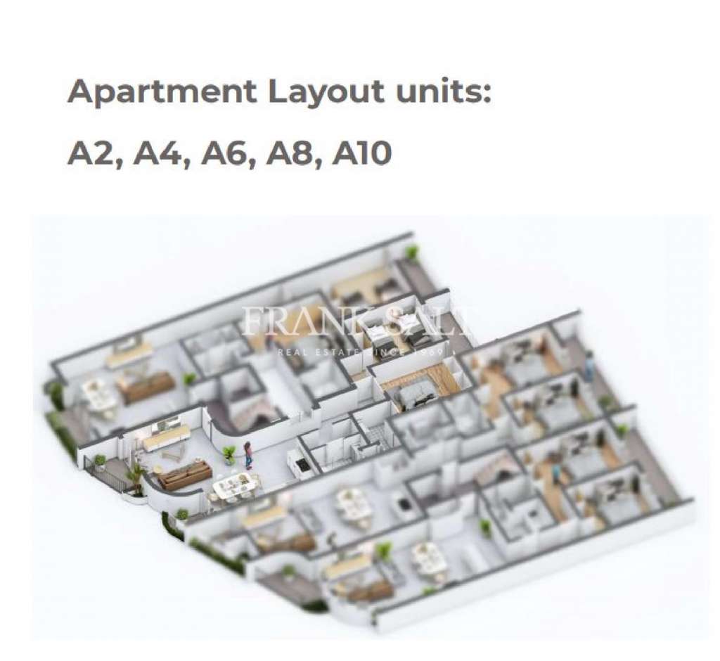 2 Bed, ApartmentFor Sale, Gzira, Malta