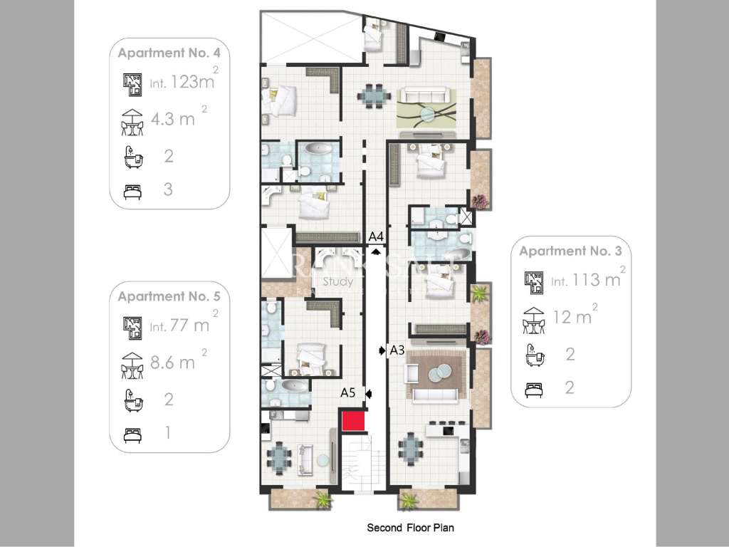 1 Bed, ApartmentFor Sale, San Gwann, Malta