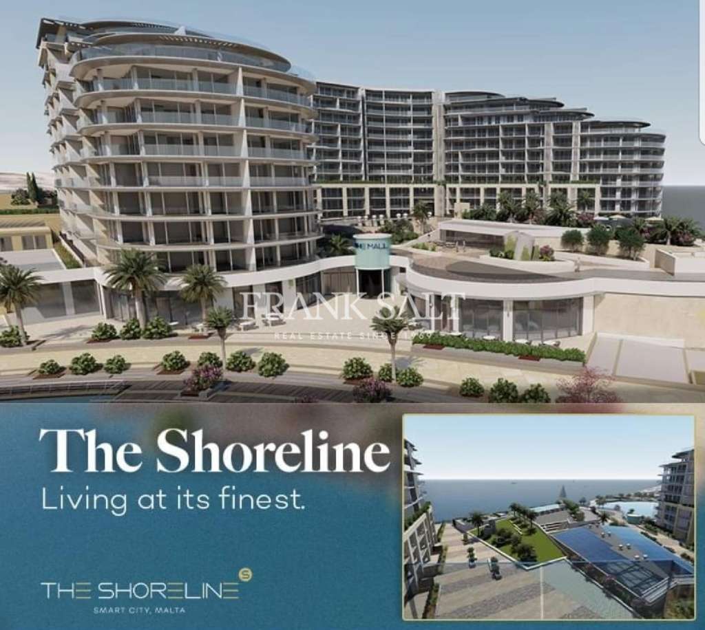 1 Bed, ApartmentFor Sale, The Shoreline at Smart City, Malta