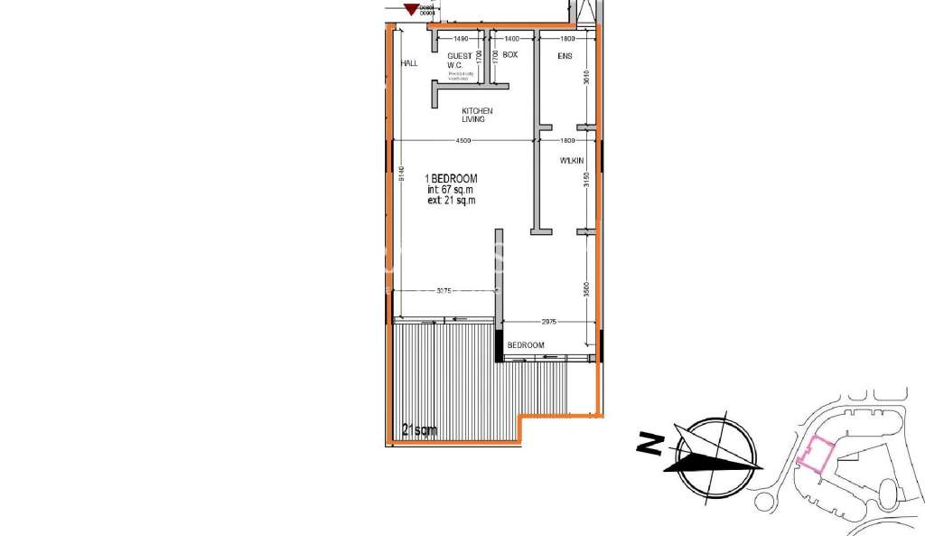 1 Bed, ApartmentFor Sale, The Shoreline at Smart City, Malta