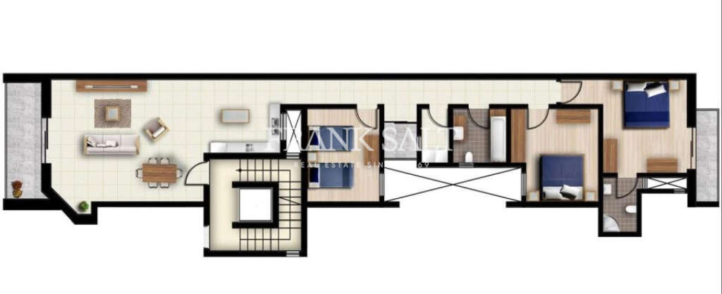 3 Bed, ApartmentFor Sale, Marsalforn, Gozo