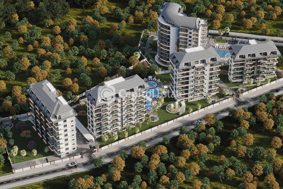 2 Bed, 2 Bath, ApartmentFor Sale, Avsallar