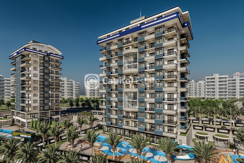 2 Bed, 2 Bath, ApartmentFor Sale, Avsallar