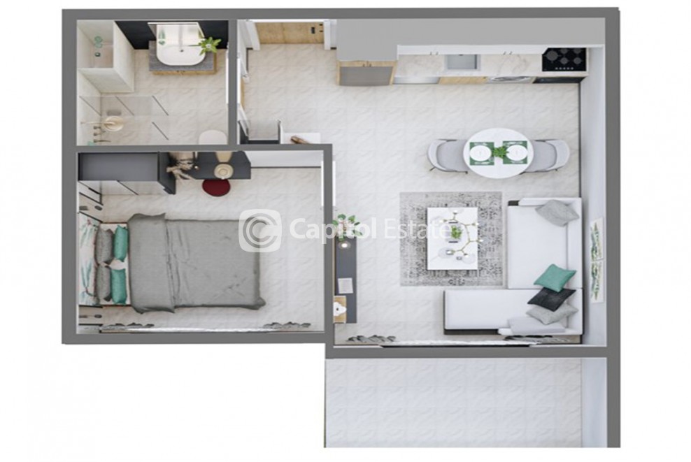 2 Bed, 2 Bath, ApartmentFor Sale, Avsallar