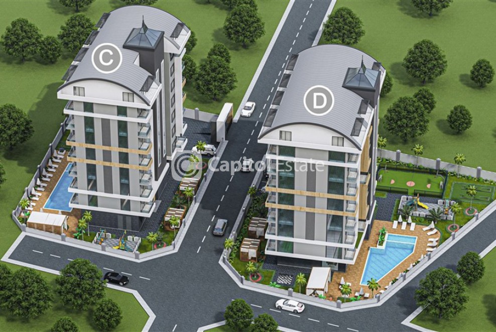 2 Bed, 2 Bath, ApartmentFor Sale, Avsallar