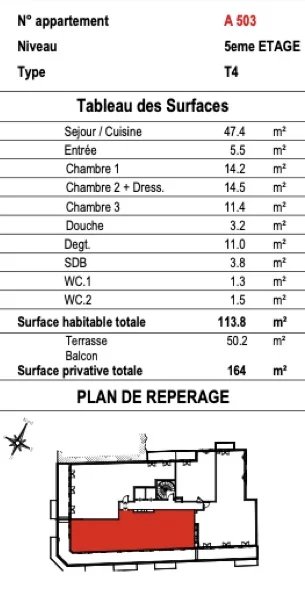 2 Bed, 2 Bath, ApartmentFor Sale, Nice, Alpes-Maritimes