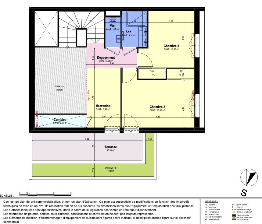 3 Bed, 2 Bath, ApartmentFor Sale, Châteauneuf-Grasse, Alpes-Maritimes