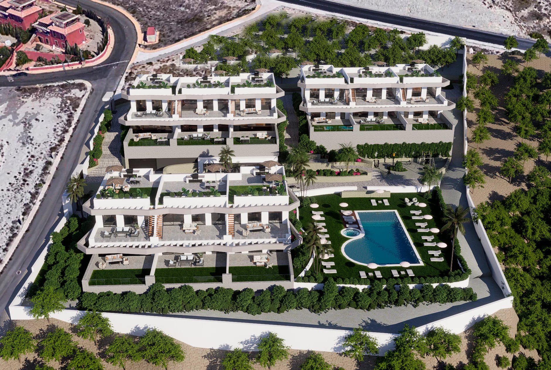 3 Bed, 2 Bath, ApartmentFor Sale, Finestrat, Alicante