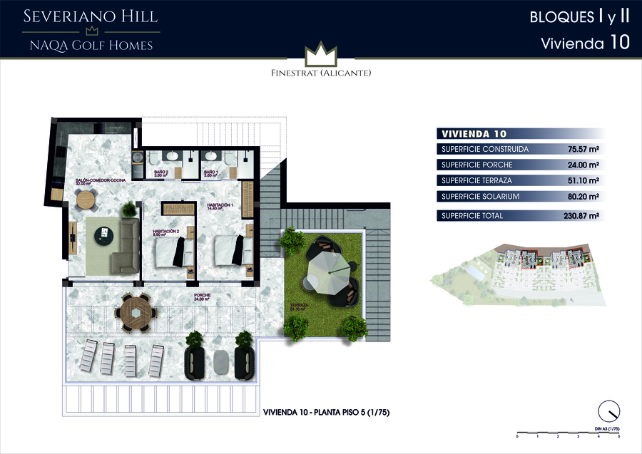 2 Bed, 2 Bath, HouseFor Sale, Finestrat, Alicante