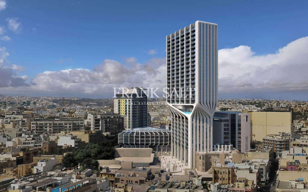 1 Bed, ApartmentFor Sale, Mercury Towers, Malta