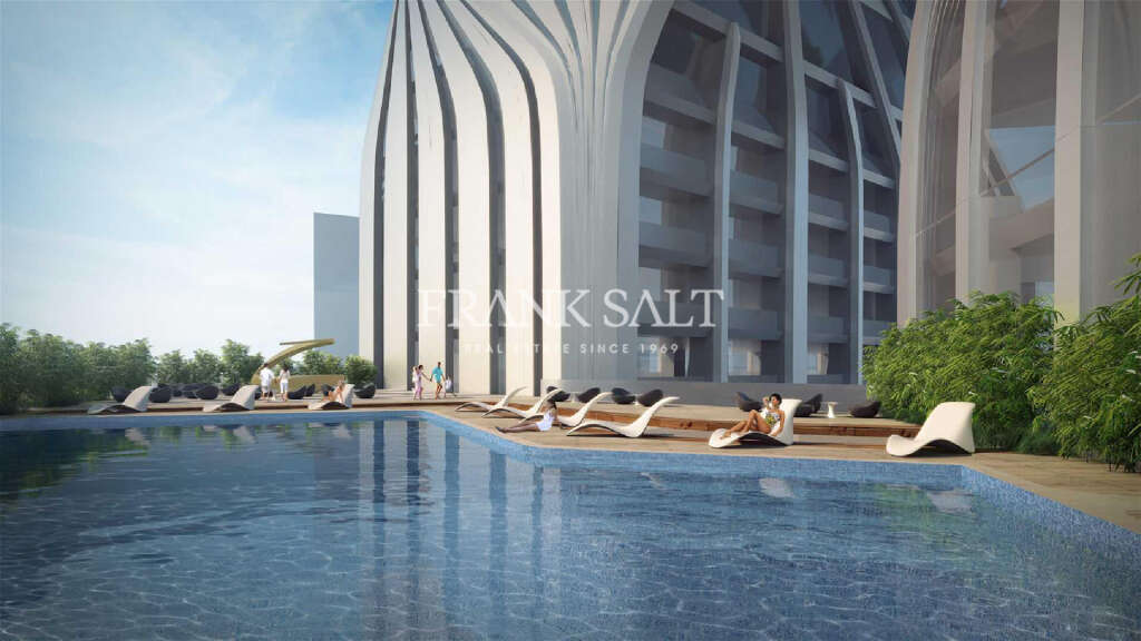 1 Bed, ApartmentFor Sale, Mercury Towers, Malta