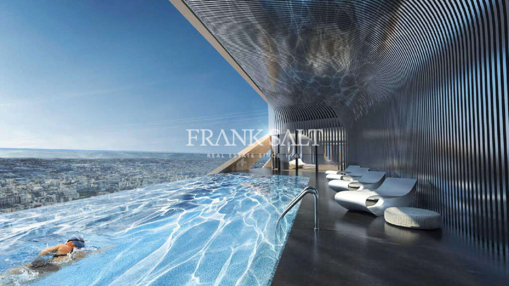 1 Bed, ApartmentFor Sale, Mercury Towers, Malta