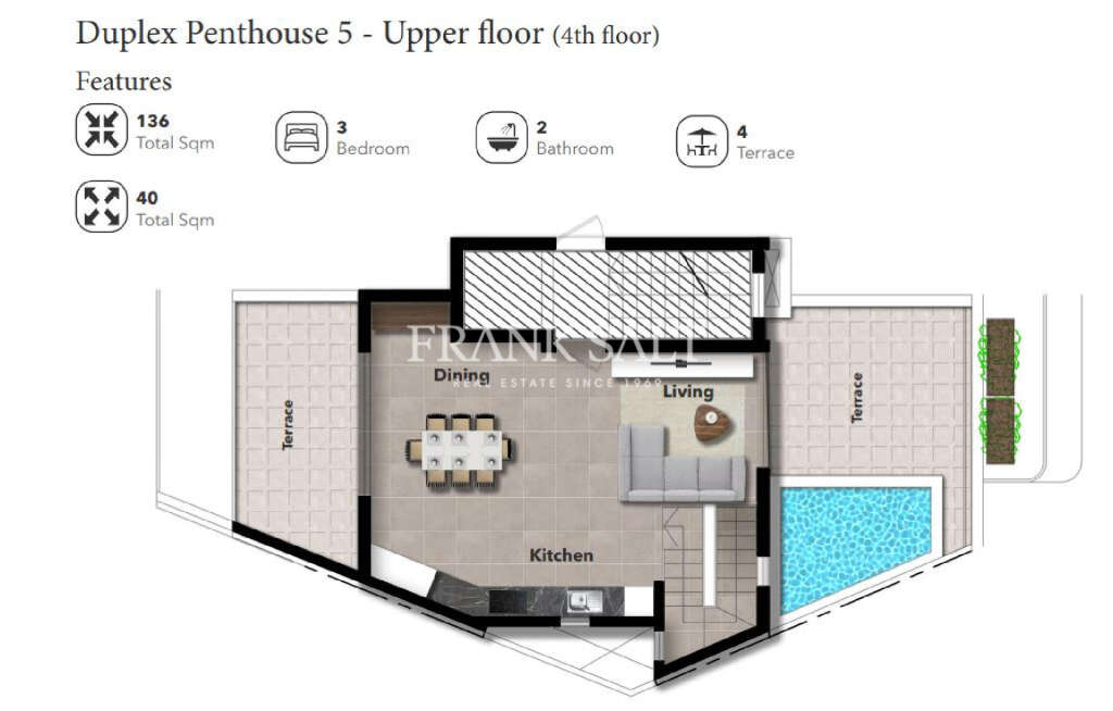 3 Bed, ApartmentFor Sale, Balzan, Malta