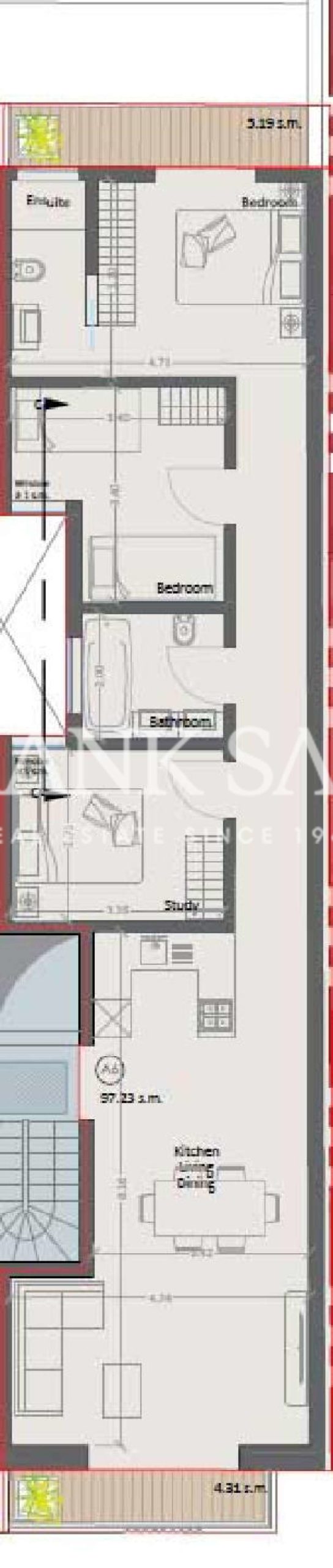 2 Bed, ApartmentFor Sale, Paola, Malta