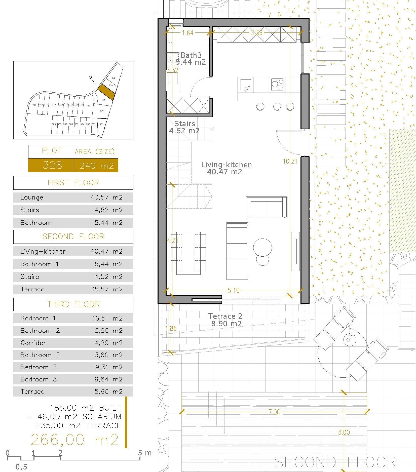 3 Bed, 4 Bath, HouseFor Sale, Villamartin, Alicante