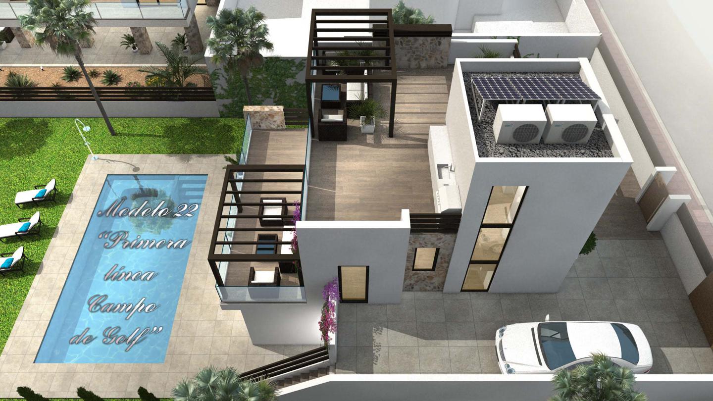 3 Bed, 3 Bath, HouseFor Sale, Golf La Marquesa (Ciudad Quesada), Alicante