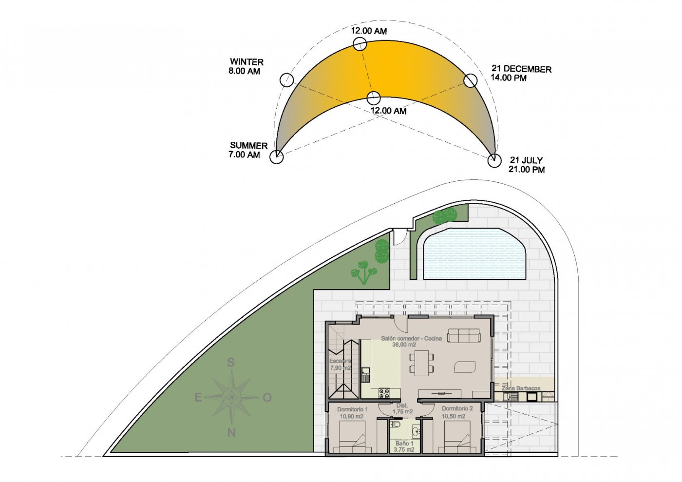 3 Bed, 2 Bath, HouseFor Sale, Golf La Marquesa (Ciudad Quesada), Alicante