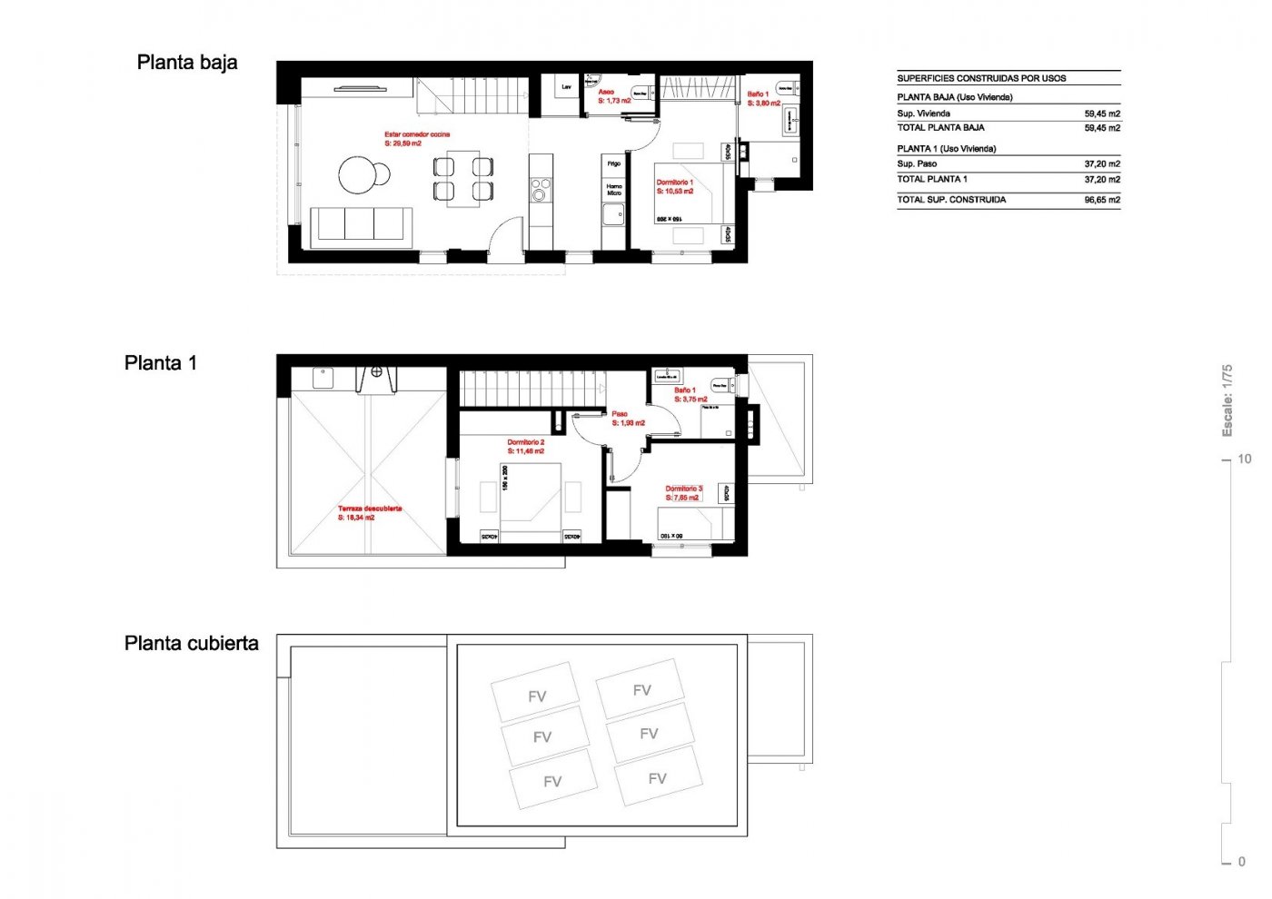 3 Bed, 2 Bath, HouseFor Sale, Daya Nueva, Alicante