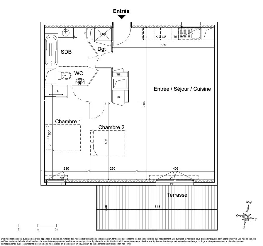 2 Bed, 2 Bath, ApartmentFor Sale, Saint-Laurent-du-Var, Alpes-Maritimes