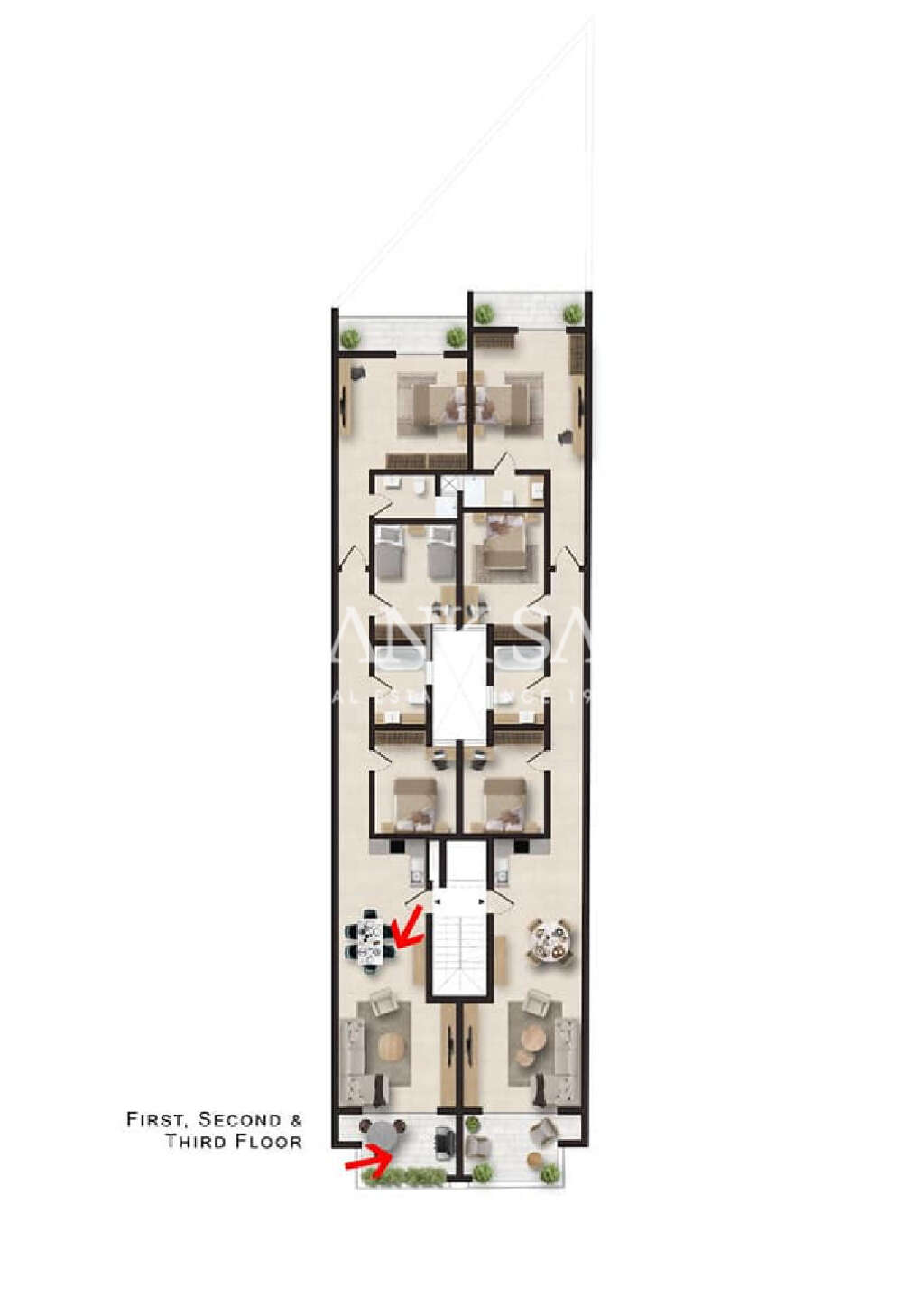 3 Bed, ApartmentFor Sale, Mosta, Malta