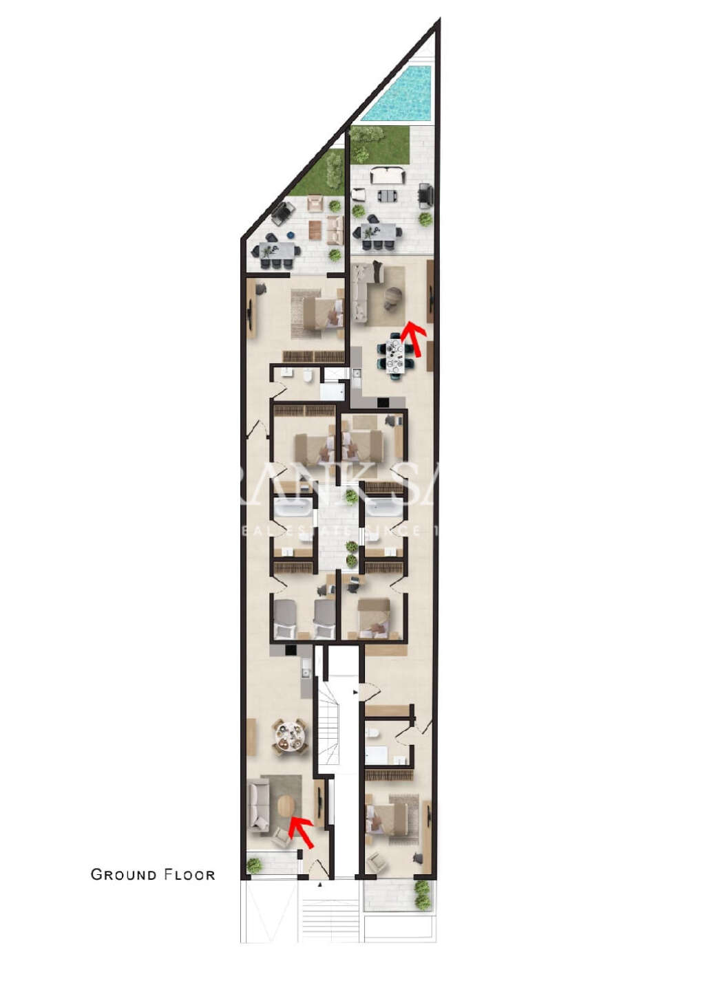 3 Bed, ApartmentFor Sale, Mosta, Malta