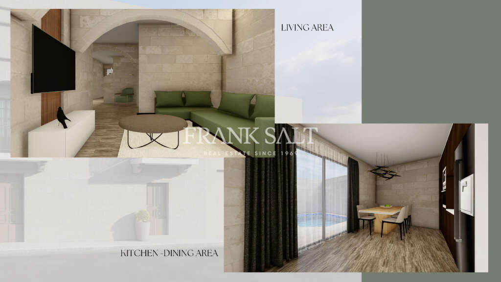 2 Bed, HouseFor Sale, Xewkija, Gozo