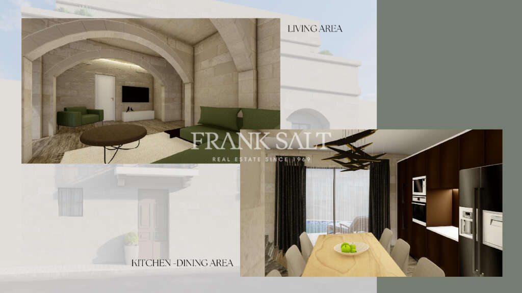 2 Bed, HouseFor Sale, Xewkija, Gozo