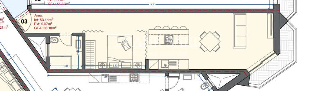 1 Bed, ApartmentFor Sale, Msida, Malta