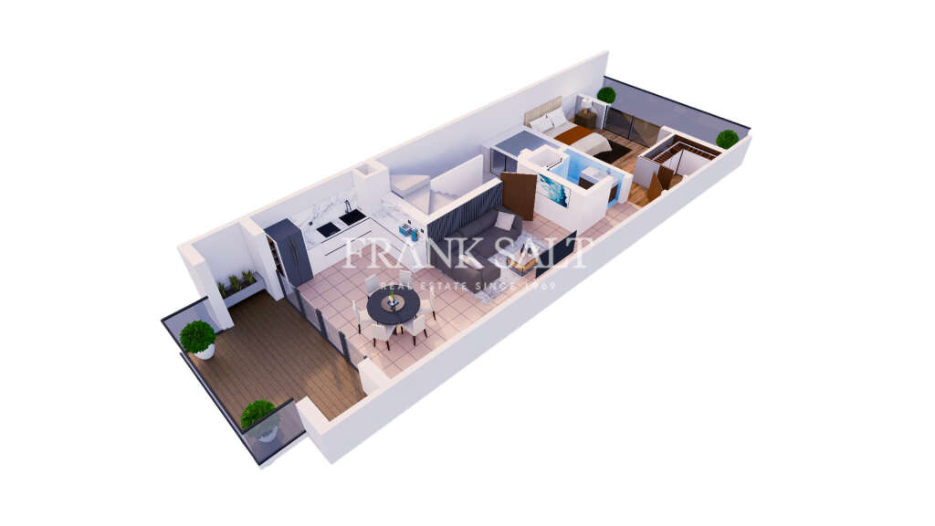 1 Bed, ApartmentFor Sale, Qawra, Malta