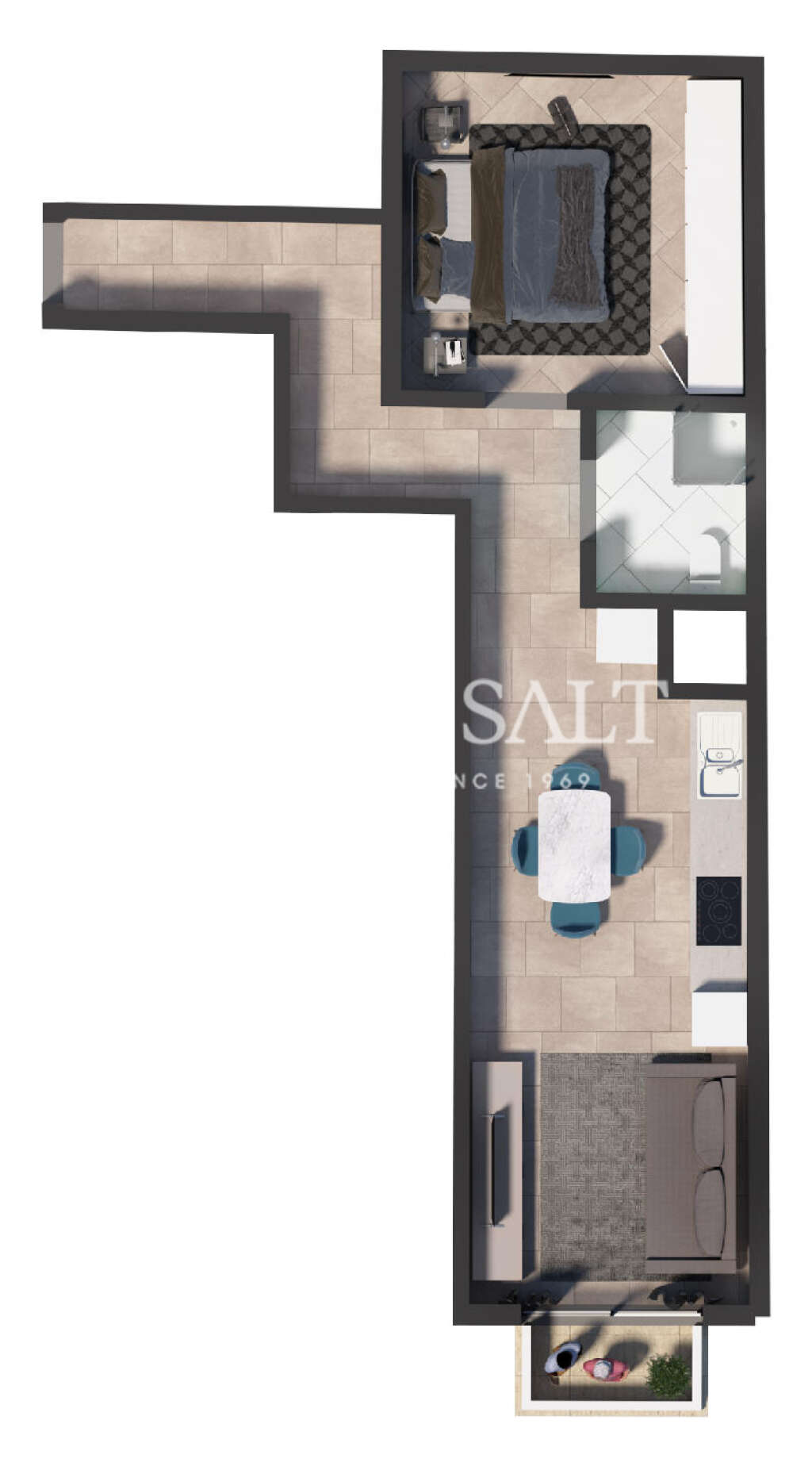 1 Bed, ApartmentFor Sale, Paola, Malta