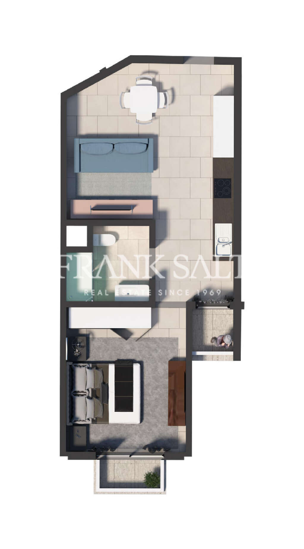 1 Bed, ApartmentFor Sale, Paola, Malta